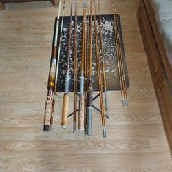4 Vintage Fly Rods 