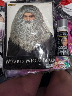 Gray beard with gray hair