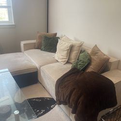 Modern Square Armrest Sofa