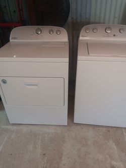 Whirlpool washer and dryer set