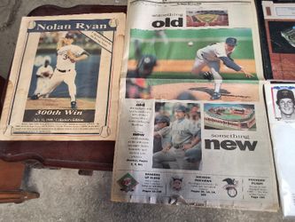 Vintage Nolan Ryan Memorabilia  