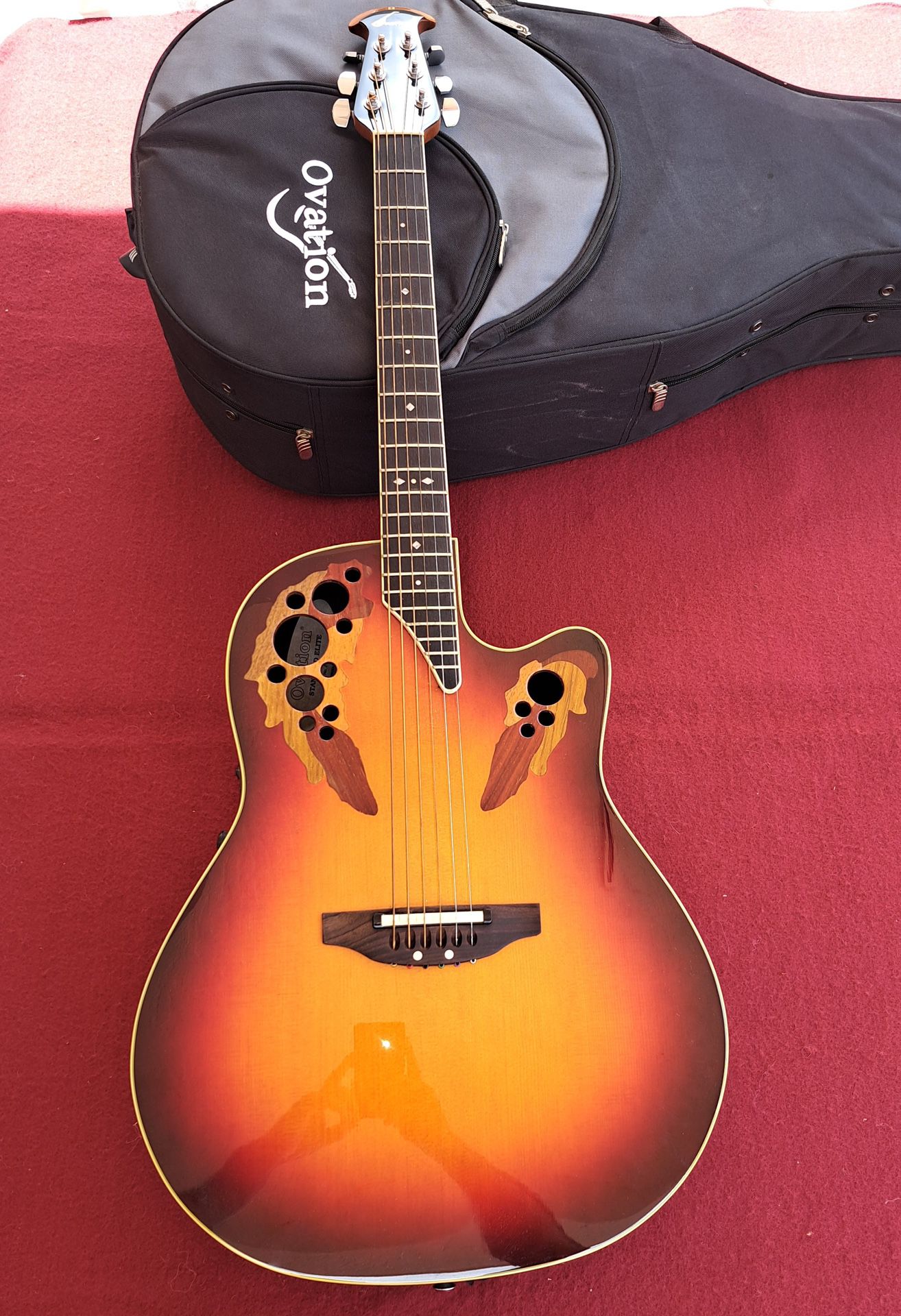Ovation 6 String Acoustic/Electric Guitar For Sale
