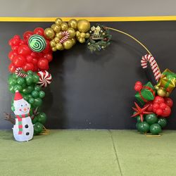 X-MAs Balloon Garland 🎄❄️☃️🎈