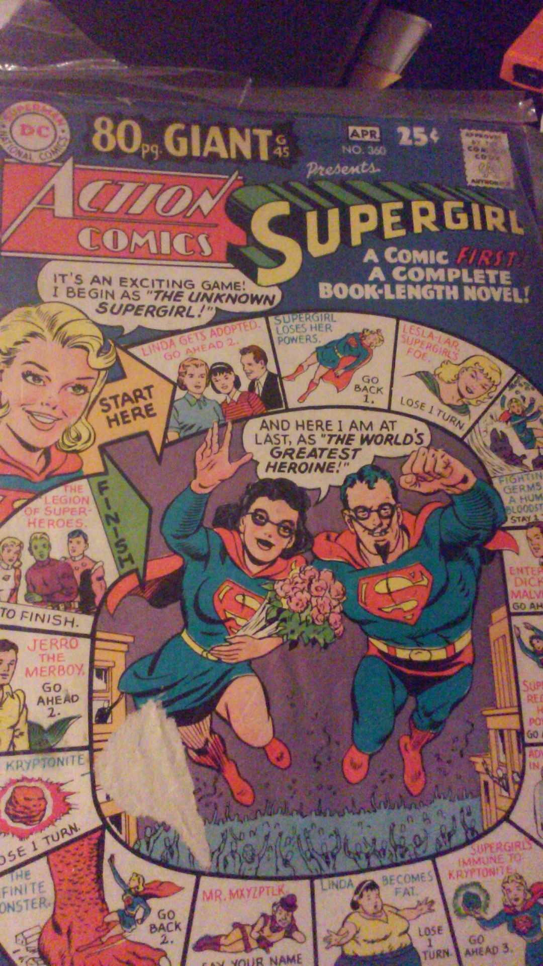 action comics 1968 Super Girl