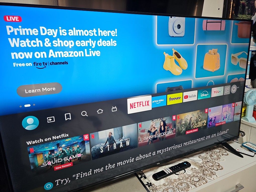 TCL - 50" Class Q5-Series 4K UHD HDR PRO+ QLED Smart Fire TV (2024)