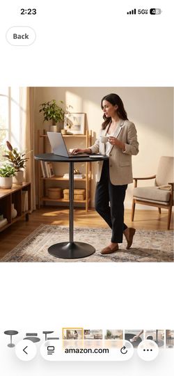 Brand new adjustable bar stool table for $60