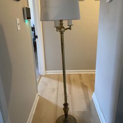 Antique Brass Floor Lamp