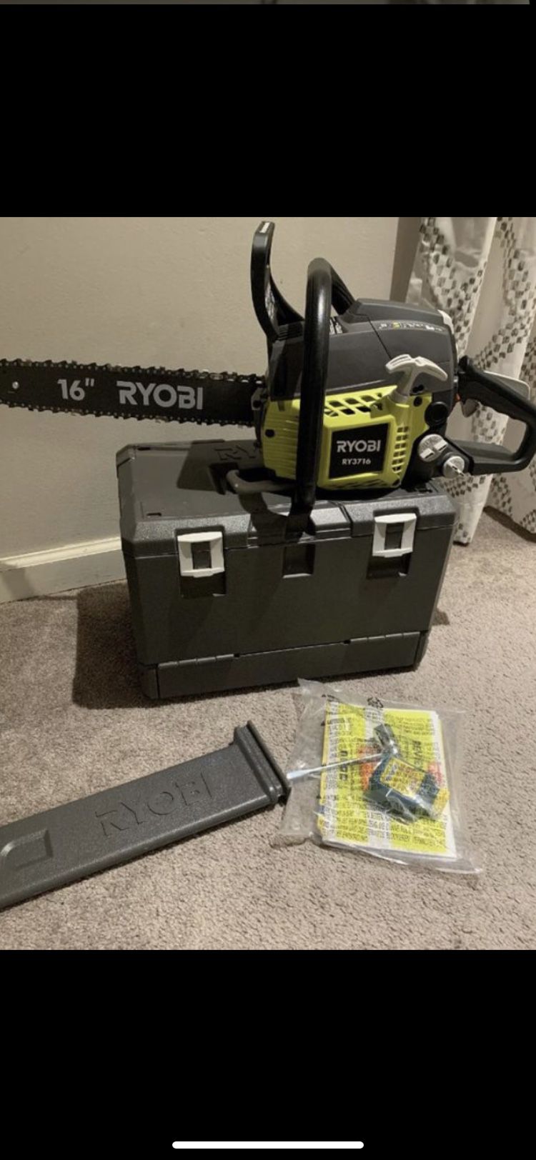 16 inch Ryobi chainsaw