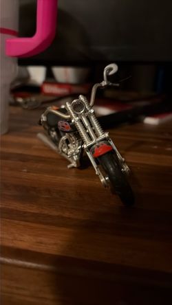 Die-Cast Chopper Motorcycle Model