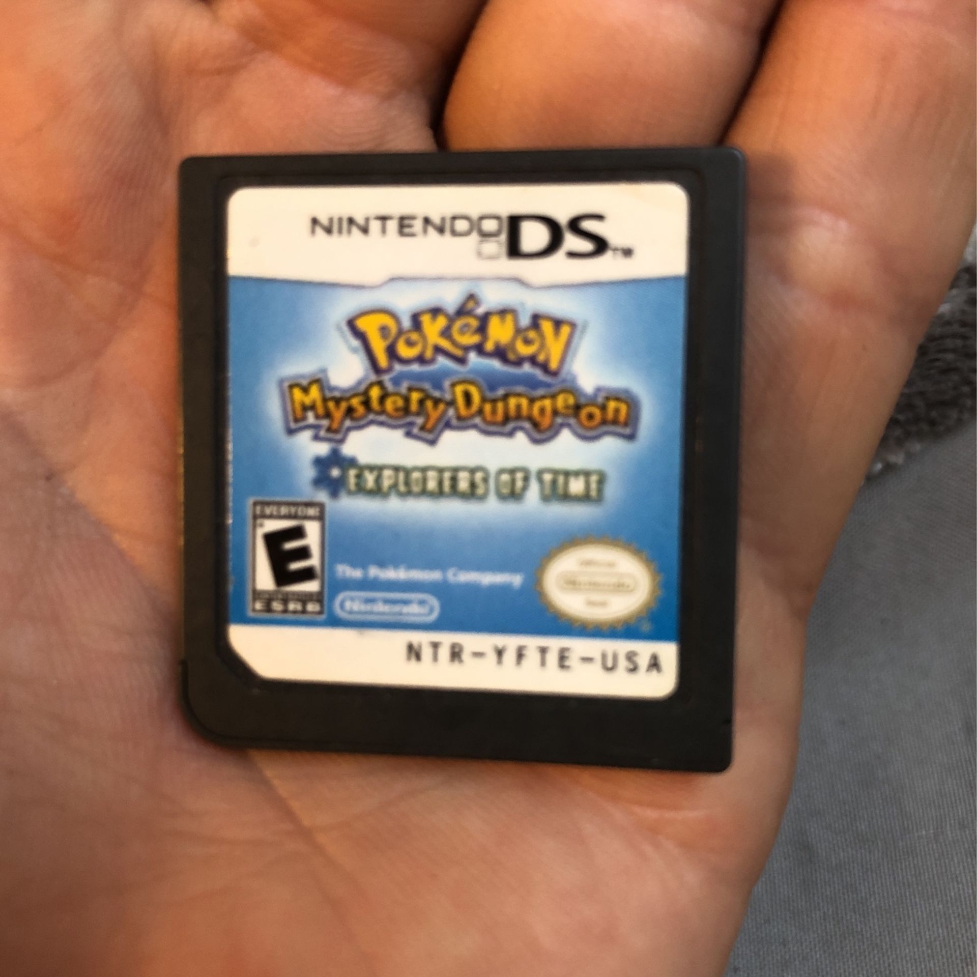 Nintendo DS Pokémon Mystery Dungeon Game