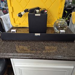 Vision Sound Bar and buffer