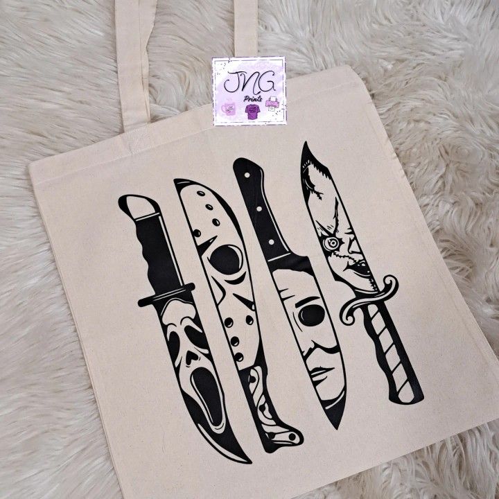 Halloween Candy Tote Bag