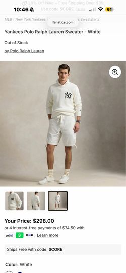 Ralph Lauren Polo NYY Sweater