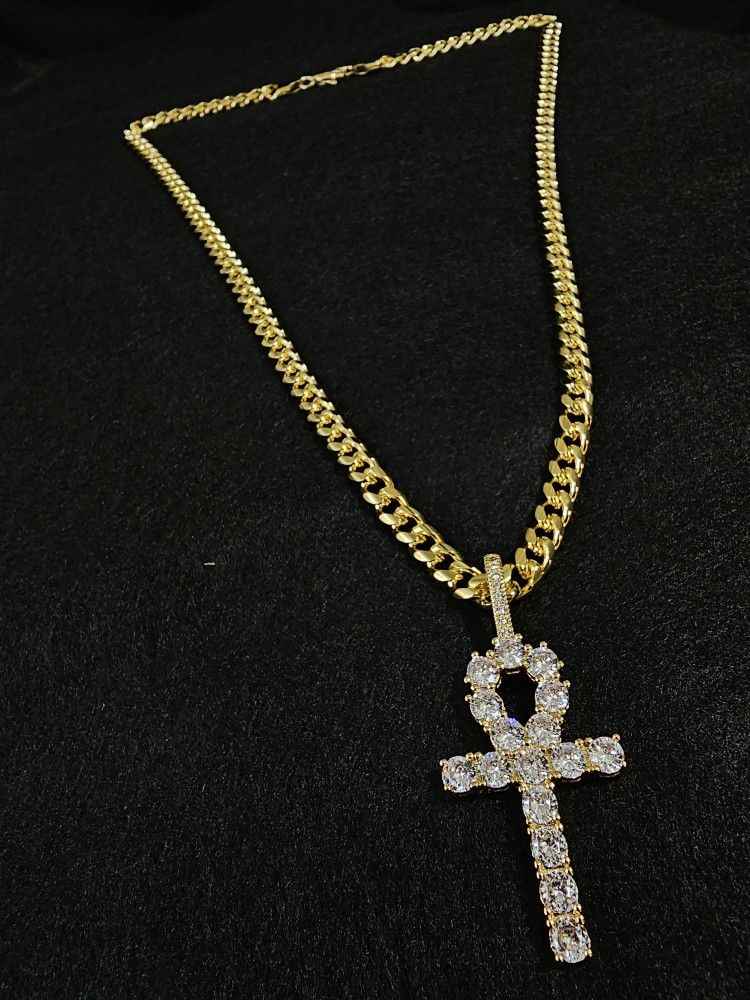 I Deliver I Ship 14k Gold Plated Chain