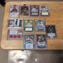 $20 Autographed Card. Take Your Pick. 