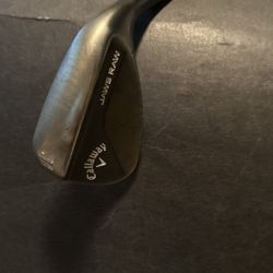 Callaway Jaws Raw Black 54/12 W Grind GR Stiff