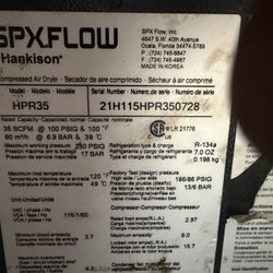 Compressed Air Dryer 