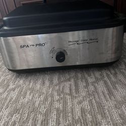 Spa Pro Hot Stone Warmer With Approx 50 Stones