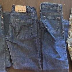 Set Of 4 Kid Girl Jeans Size 10