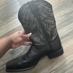 Black Ariat Sport Western Cowboy  Boots, Size 12D