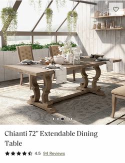 Dinning Room Table with Leaf