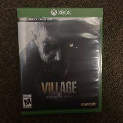 Xbox One Series X Resident Evil Village