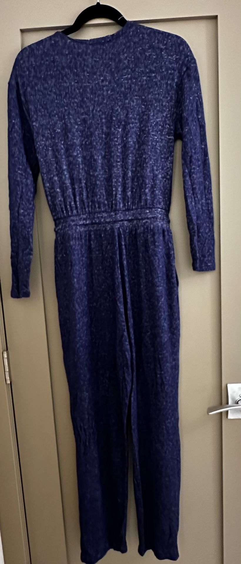 GOOD LUCK GEM Long Sleeve Wide Leg Jumpsuit Size S