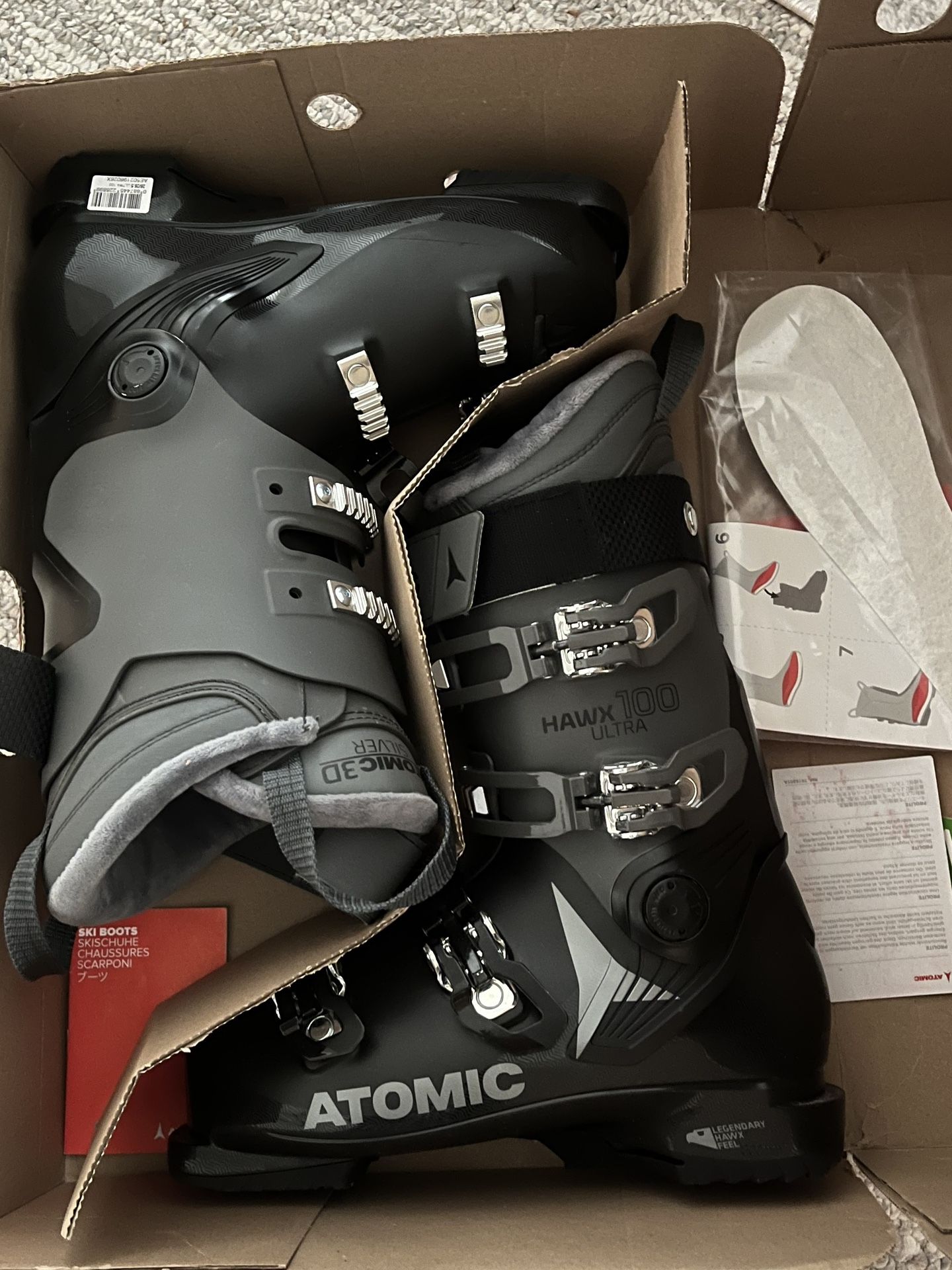 日本限定モデル】 ATOMIC 22-23 hawx ultra 100 26-26.5cm ブーツ(男性