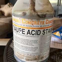 Taupe Acid Stain 
