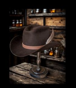 The Whiskey Custom 100% Beaver Cowboy Hat