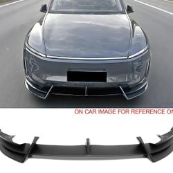 2026 Tesla Model Y Juniper Front Bumper Lip Matte Black