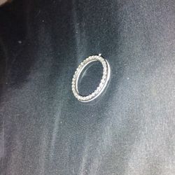 . Fabric/Belt Buckle: Decorative rhinestone O-rings