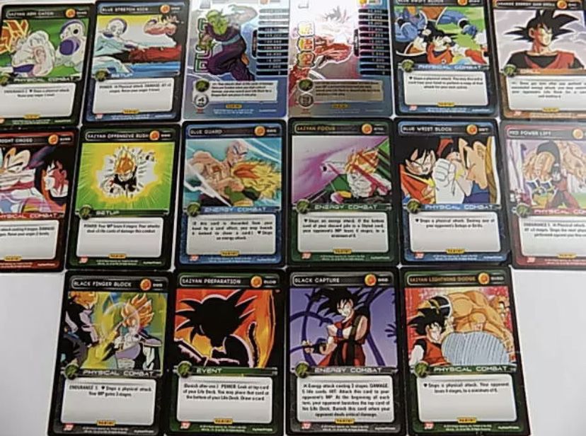 Dragonball-Z vintage (14) playing cards Japan imported rares