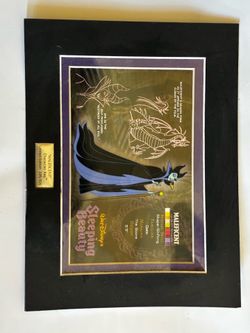 Acme Archives Maleficent "Character Key" limited edition cel