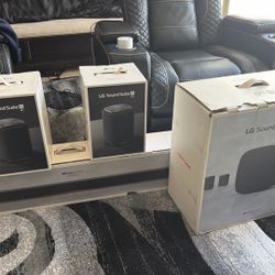 Lg H7 Soundbar With 2 Wireless M7s And W7 Subwoofer Un Released 