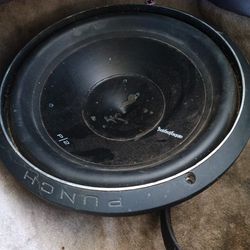 To Rockford Flood Escape 12 Inch Dual Voice Coil Subwoofers P2d2 800wats Peak Power