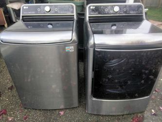 LG Direct Drive Top load Washer/Dryer Set