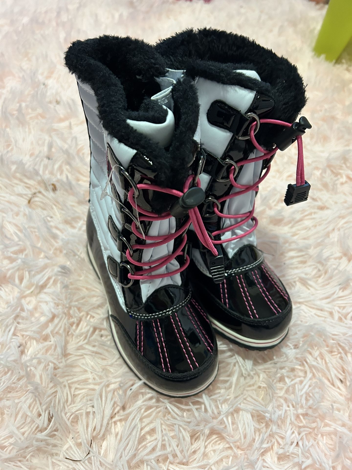 Little Girl Snow Boots Size 12