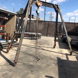 Rolling 3-ton Hoist