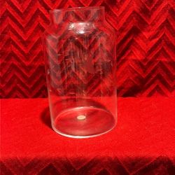 Princess House Heritage 10” Crystal Jar Missing Lid