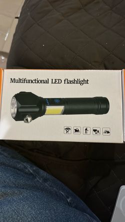 rechargeable multifunctional, flashlight brand new