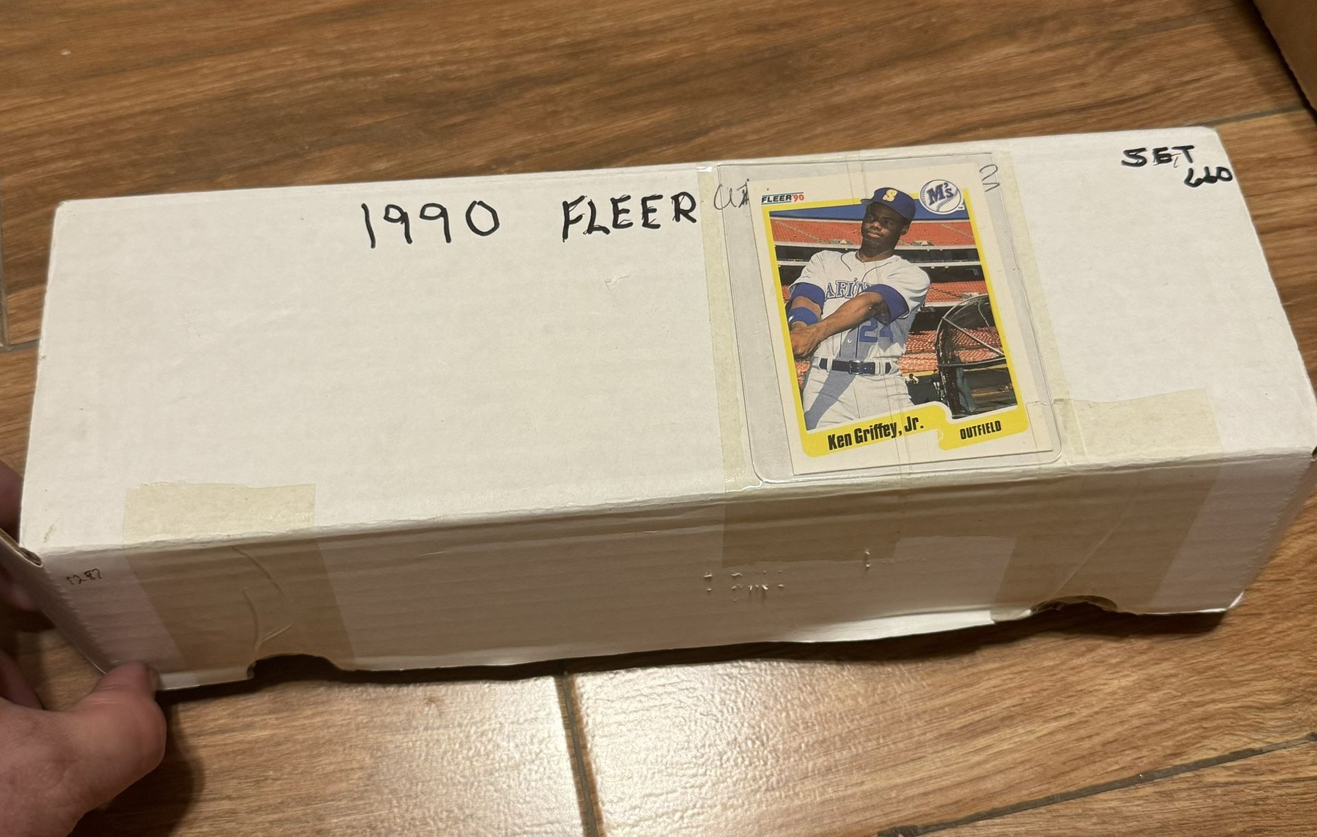 1990 Fleer Baseball Card Complete Set 