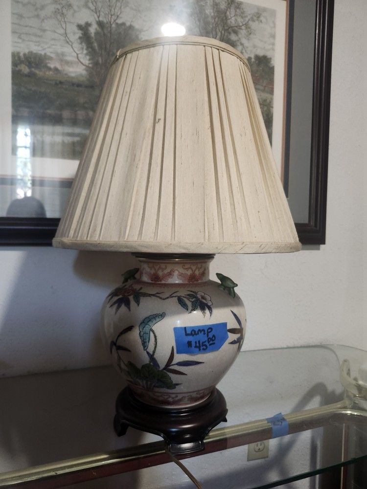 Oriental Ceramic Lamp