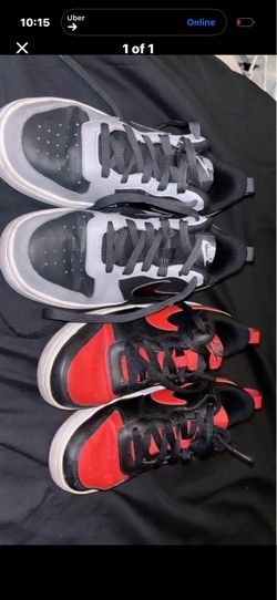 Nike Black 6/ Red 4.5