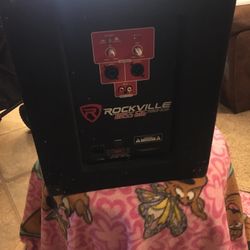 Rockville subwoofer