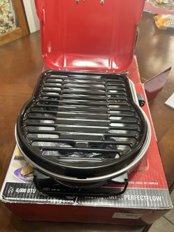 Coleman fold and go grill ready camping stove grill BBQ