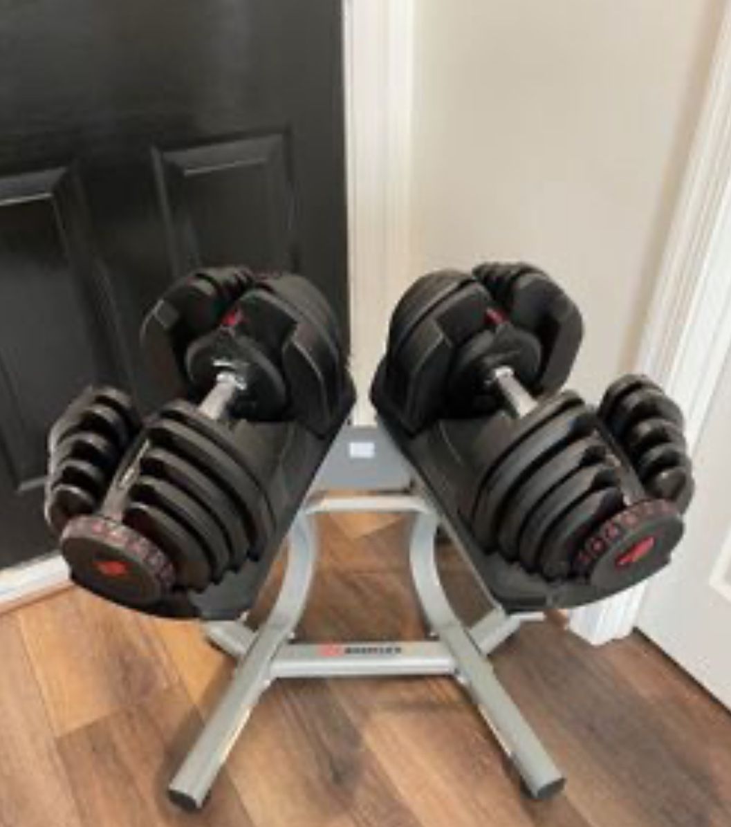 Bow-flex Adjust-able Dumb-bells 1090