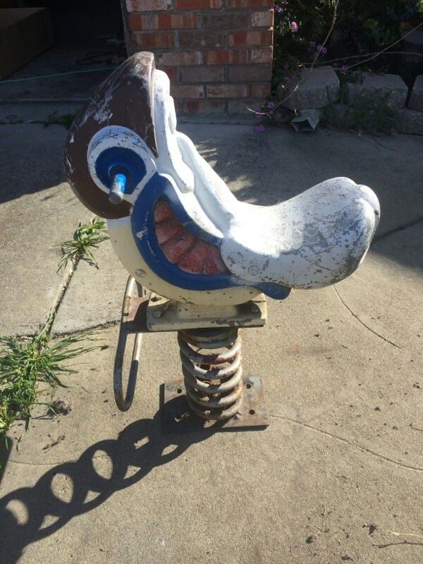 vintage playground equipment