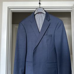 Tommy Hilfiger Blue Suit Coat - $125