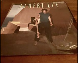 Albert Lee 1982 Polydor Vinyl Record LP